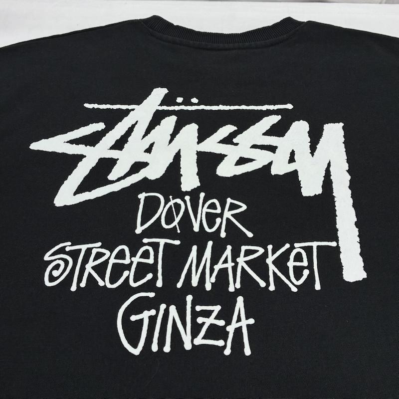 ステューシー STUSSY トレーナー 長袖 Dover Street Market Ginza ドーバー コラボ クルーネック スウェット トレーナー XL メンズ USED 古着 中古 50168450