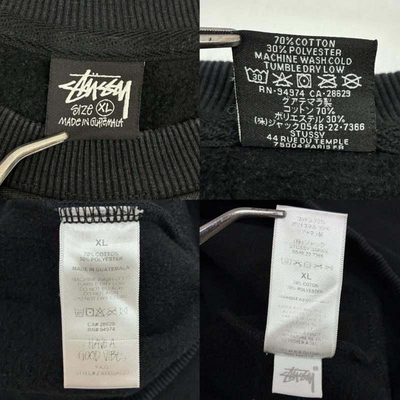 ステューシー STUSSY トレーナー 長袖 Dover Street Market Ginza ドーバー コラボ クルーネック スウェット トレーナー XL メンズ USED 古着 中古 50168450