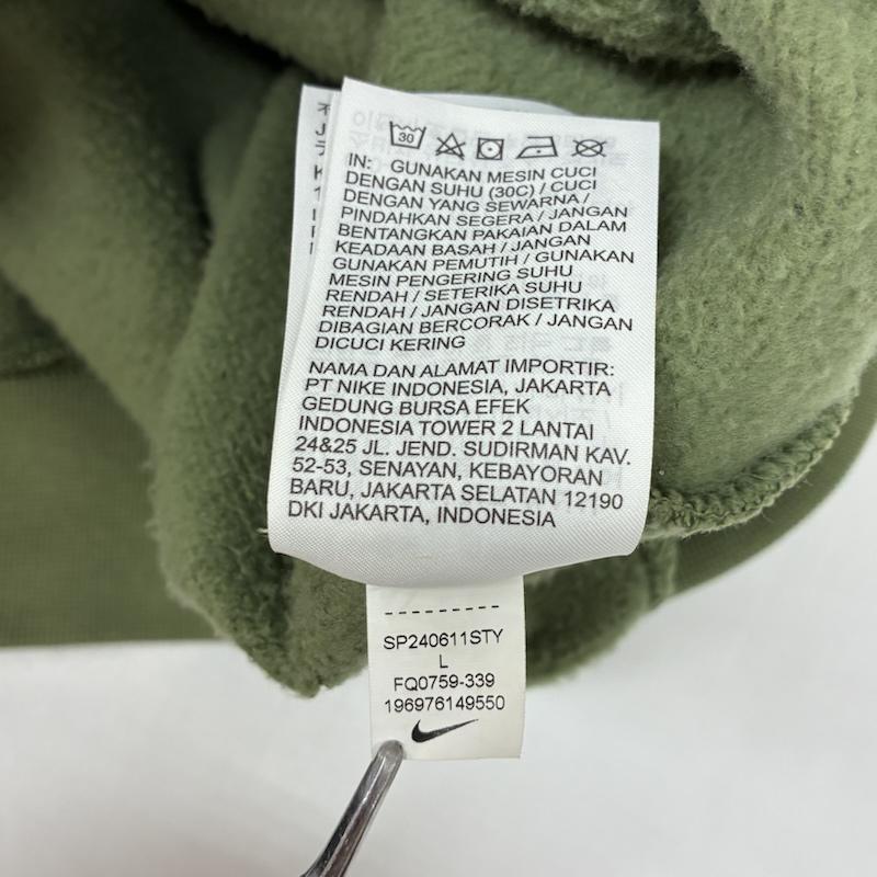 シュプリーム Supreme パーカー 長袖 24ss NIKE Hooded Sweatshirt ナイキ コラボ プルオーバー スウェット パーカー L メンズ USED 古着 中古 50168451
