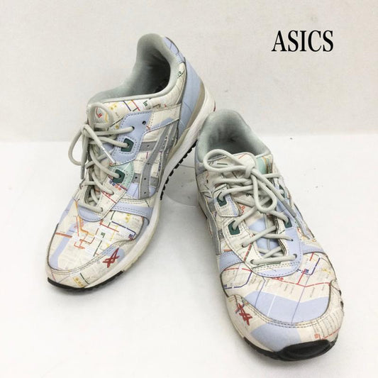 アシックス ASICS スニーカー スニーカー アシックス ゲルライト III OG ホワイト ピーコート 1201A528 27.5cm 白 / ホワイト / white X 青 / ブルー / blue メンズ USED 古着 中古 50168452