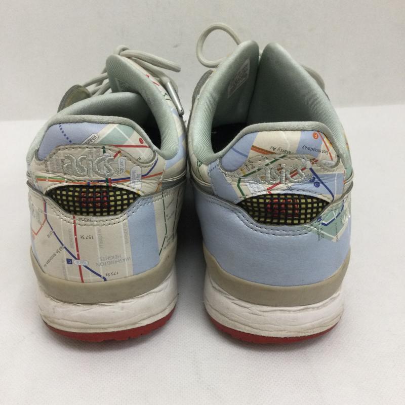 アシックス ASICS スニーカー スニーカー アシックス ゲルライト III OG ホワイト ピーコート 1201A528 27.5cm 白 / ホワイト / white X 青 / ブルー / blue メンズ USED 古着 中古 50168452