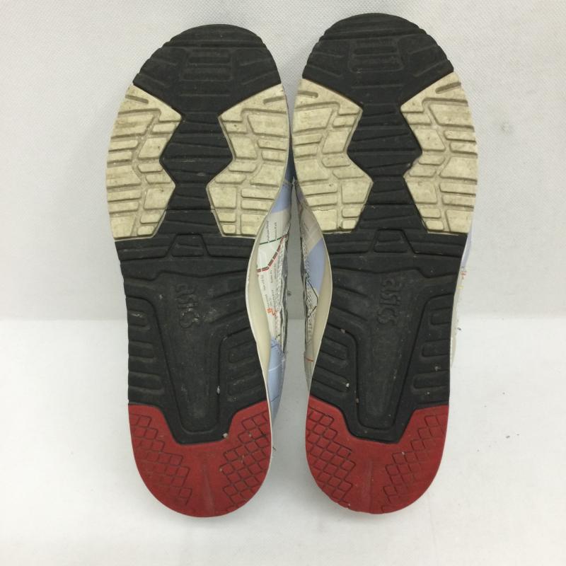 アシックス ASICS スニーカー スニーカー アシックス ゲルライト III OG ホワイト ピーコート 1201A528 27.5cm 白 / ホワイト / white X 青 / ブルー / blue メンズ USED 古着 中古 50168452