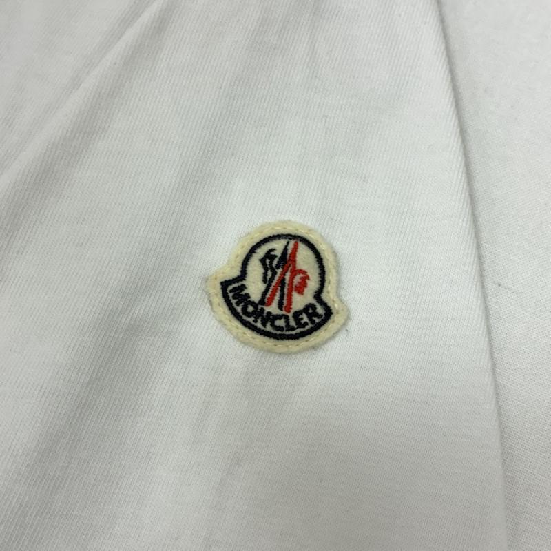モンクレール MONCLER Tシャツ 半袖 19ss MAGLIA T-SHIRT F10918C70910 8390T ロゴ プリント ワッペン Tシャツ XL メンズ USED 古着 中古 50168453