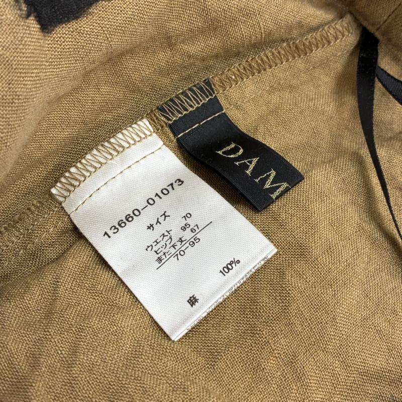 ダーマコレクション DAMA collection セットアップ セットアップ リネン 麻 ダブル ノースリーブ ジャケット 2タック パンツ セットアップ - レディース USED 古着 中古 50168455