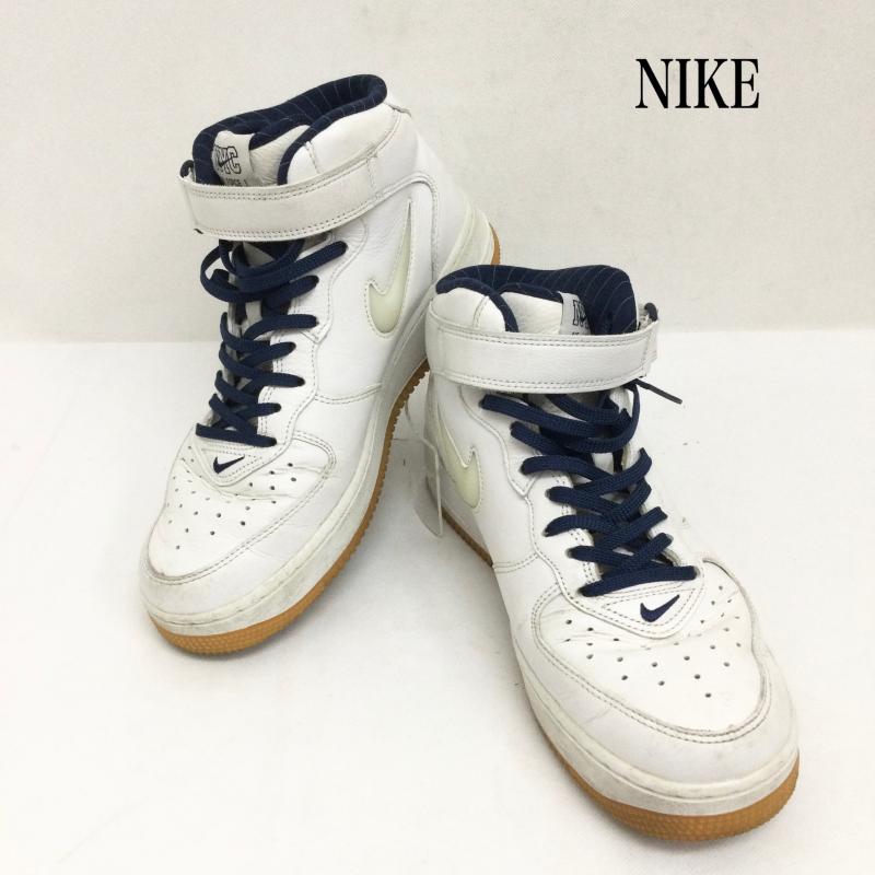 ナイキ NIKE スニーカー スニーカー ナイキ エアフォース 1 ミッド 07 NIKE AIR FORCE 1 MID QS NYC dh5622-100 27.0cm 白 / ホワイト / white メンズ USED 古着 中古 50168456