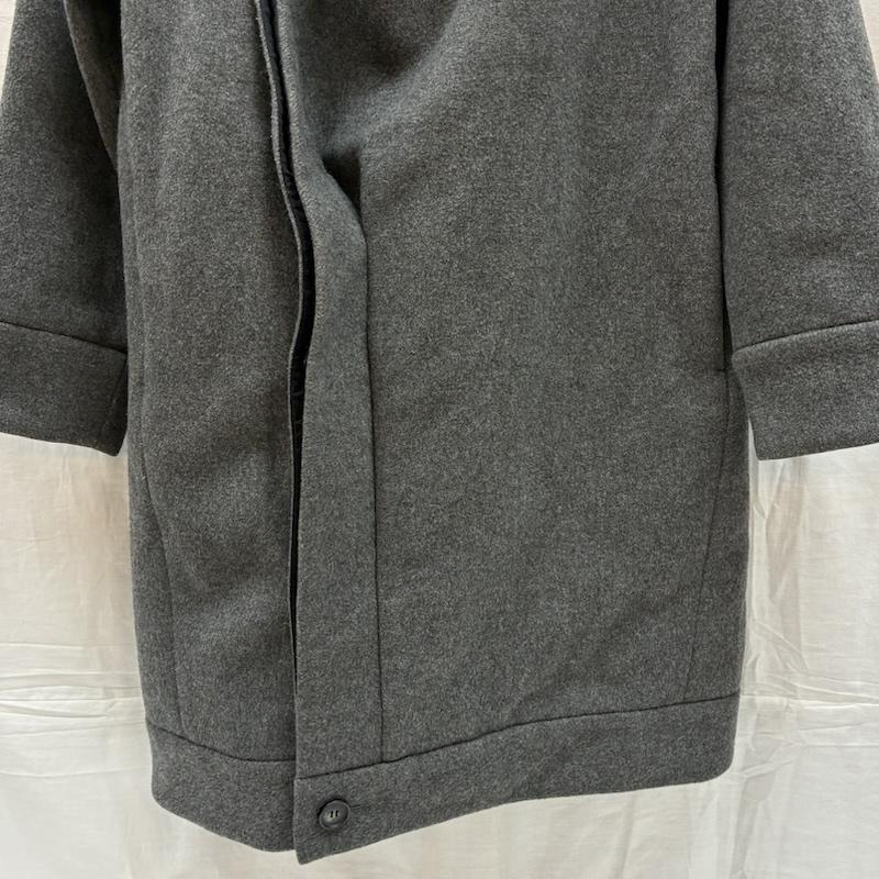 チャラヤン CHALAYAN コート コート一般 アシンメトリー 変形 ウール コート 比翼 M レディース USED 古着 中古 50168482