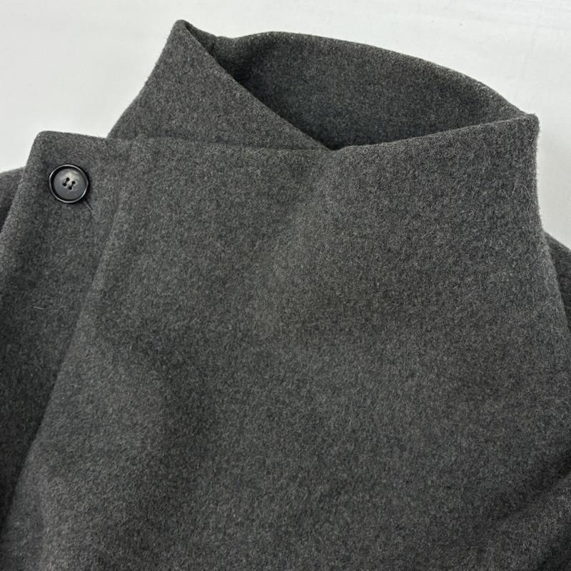 チャラヤン CHALAYAN コート コート一般 アシンメトリー 変形 ウール コート 比翼 M レディース USED 古着 中古 50168482