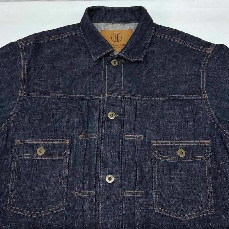 ジャパンブルージーンズ JAPAN BLUE JEANS ジャケット、上着 ジャンパー、ブルゾン 16.5oz コートジボワール コットン セルヴィッチ 2nd タイプ デニムジャケット J386621 42 メンズ USED 古着 中古 50168485