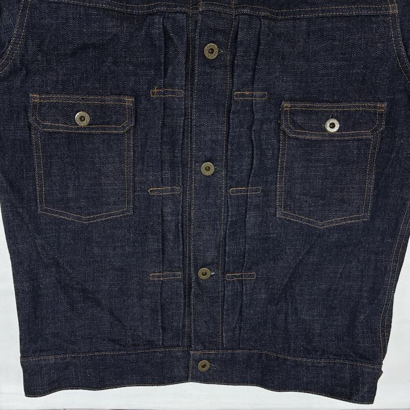 ジャパンブルージーンズ JAPAN BLUE JEANS ジャケット、上着 ジャンパー、ブルゾン 16.5oz コートジボワール コットン セルヴィッチ 2nd タイプ デニムジャケット J386621 42 メンズ USED 古着 中古 50168485