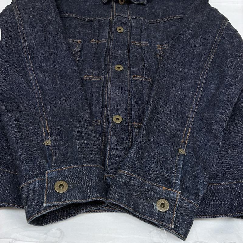 ジャパンブルージーンズ JAPAN BLUE JEANS ジャケット、上着 ジャンパー、ブルゾン 16.5oz コートジボワール コットン セルヴィッチ 2nd タイプ デニムジャケット J386621 42 メンズ USED 古着 中古 50168485