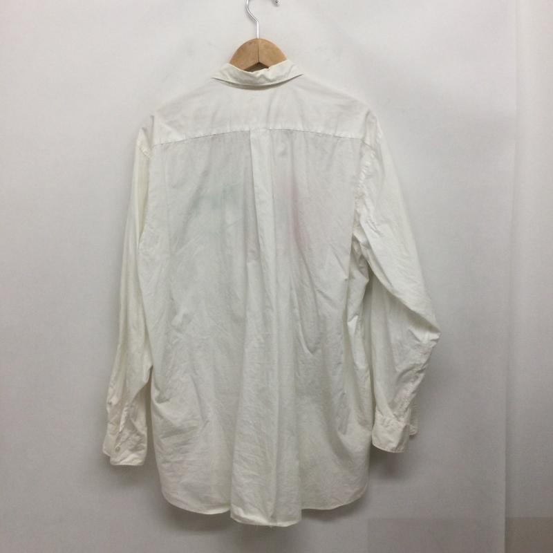 コムデギャルソン COMME des GARCONS シャツ、ブラウス 長袖 comme des garcons ギャルソン　伊勢丹　30周年　長袖シャツ - ワンポイント 白 / ホワイト / white メンズ USED 古着 中古 50168486