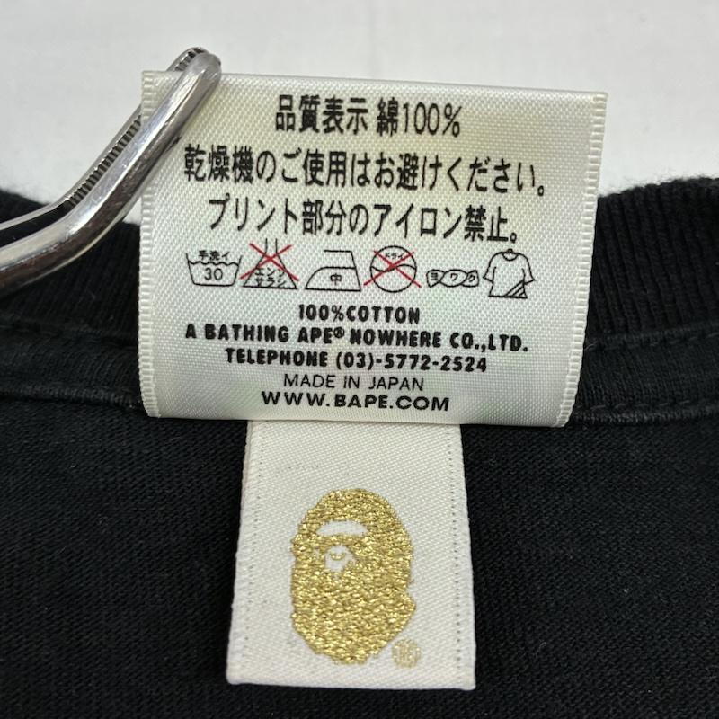 アベイシングエイプ A BATHING APE Tシャツ 半袖 2014年 大友克洋 河村康輔 コラボ Re construct TOKYO 限定 Tシャツ M メンズ USED 古着 中古 50168487