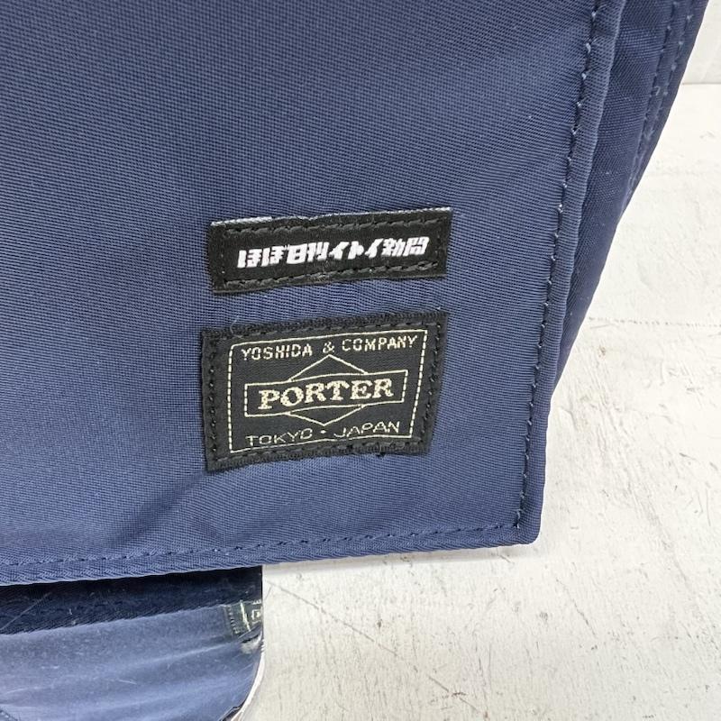 ポーター PORTER ショルダーバッグ ショルダーバッグ ほぼ日刊イトイ新聞 コラボ TANKER タンカー ショルダー 手帳カバー - 紺 / ネイビー / navy メンズ USED 古着 中古 50168499