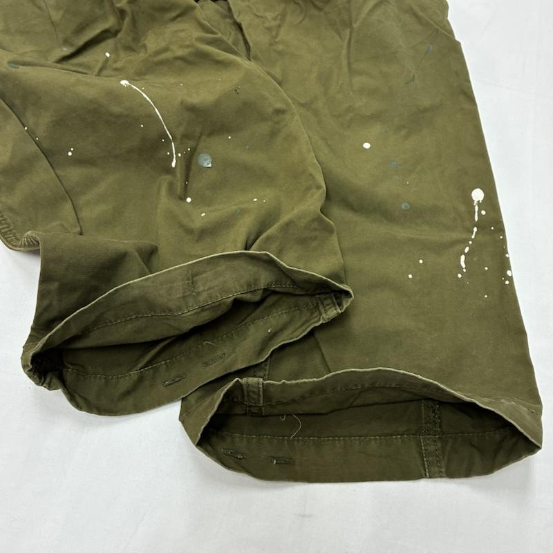 ユニフォームエクスペリメント uniform experiment パンツ ワークパンツ、ペインターパンツ ペンキ スプラッター 加工 6ポケット フィールド カーゴパンツ UE-123017 32インチ メンズ USED 古着 中古 50168500