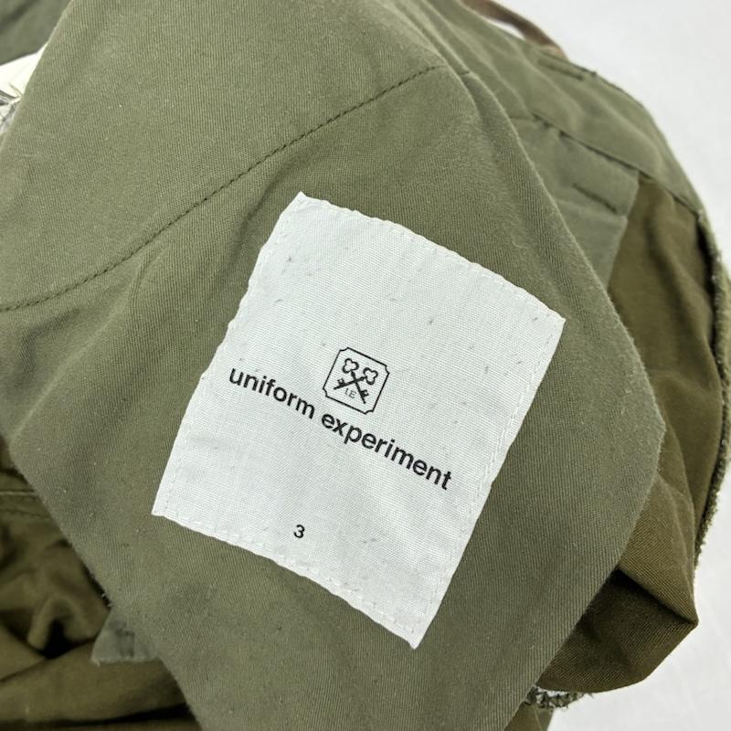 ユニフォームエクスペリメント uniform experiment パンツ ワークパンツ、ペインターパンツ ペンキ スプラッター 加工 6ポケット フィールド カーゴパンツ UE-123017 32インチ メンズ USED 古着 中古 50168500