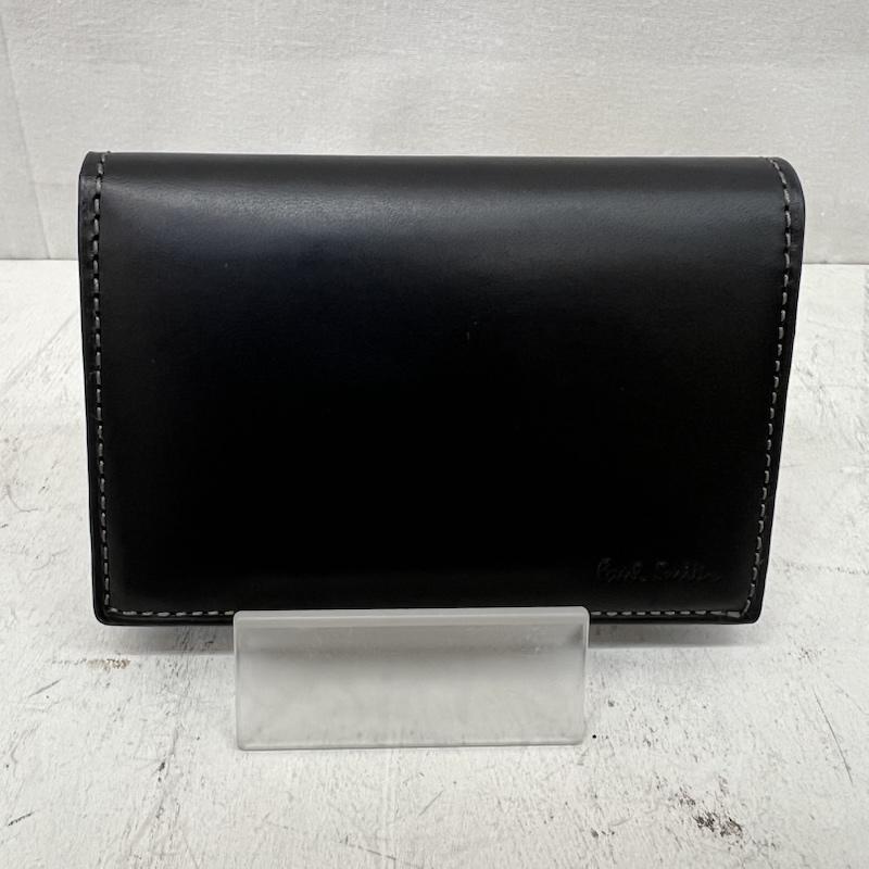 ポールスミス Paul Smith カードケース 名刺入れ レザー カードケース 名刺入れ - 黒 / ブラック / black メンズ USED 古着 中古 50168501