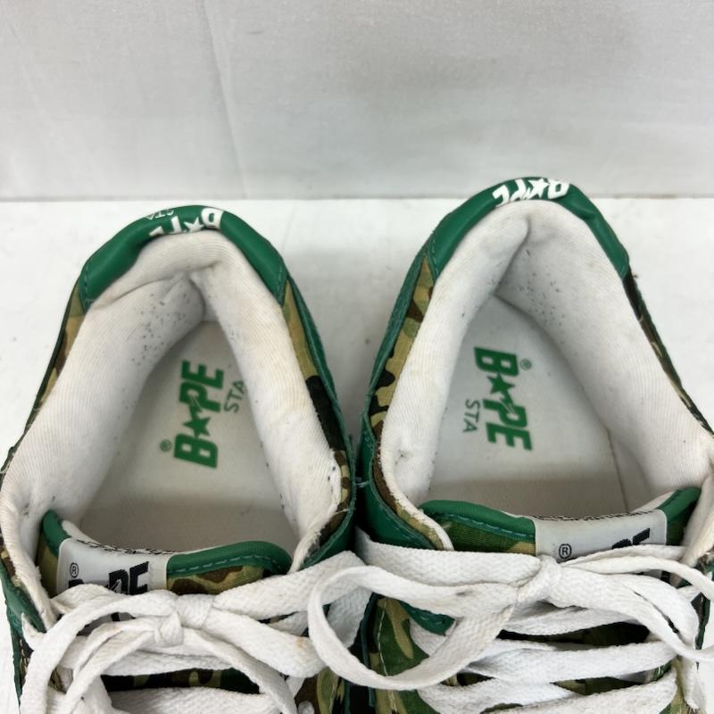 アベイシングエイプ A BATHING APE スニーカー スニーカー BAPE SK8 STA ABC CAMO カモフラ 28.0cm 緑 / グリーン / green メンズ USED 古着 中古 50168503