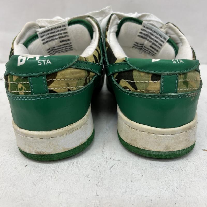 アベイシングエイプ A BATHING APE スニーカー スニーカー BAPE SK8 STA ABC CAMO カモフラ 28.0cm 緑 / グリーン / green メンズ USED 古着 中古 50168503