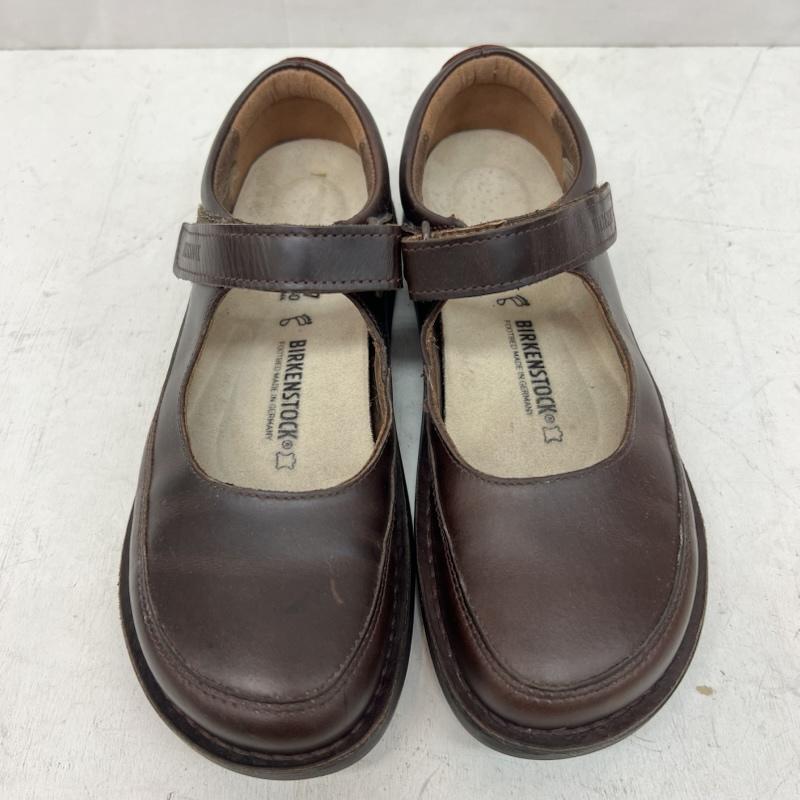 ビルケンシュトック BIRKENSTOCK 革靴 革靴 JUNE ジューン メリージェーン レザー 24.0cm 茶 / ブラウン / brown レディース USED 古着 中古 50168506