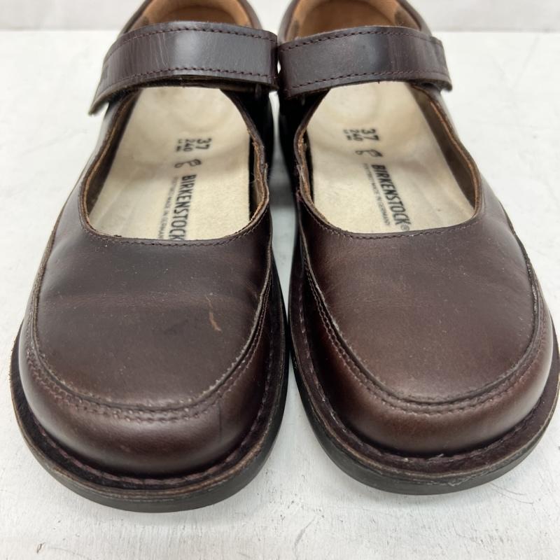 ビルケンシュトック BIRKENSTOCK 革靴 革靴 JUNE ジューン メリージェーン レザー 24.0cm 茶 / ブラウン / brown レディース USED 古着 中古 50168506