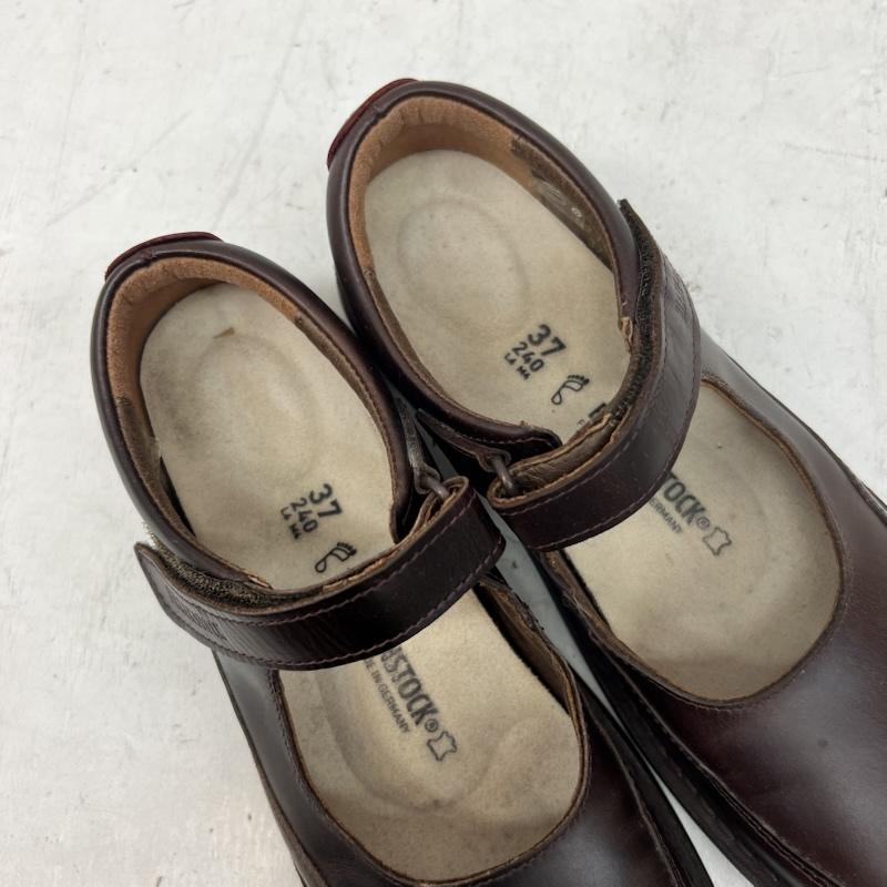ビルケンシュトック BIRKENSTOCK 革靴 革靴 JUNE ジューン メリージェーン レザー 24.0cm 茶 / ブラウン / brown レディース USED 古着 中古 50168506