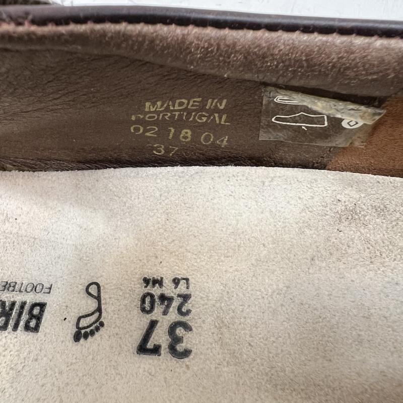 ビルケンシュトック BIRKENSTOCK 革靴 革靴 JUNE ジューン メリージェーン レザー 24.0cm 茶 / ブラウン / brown レディース USED 古着 中古 50168506