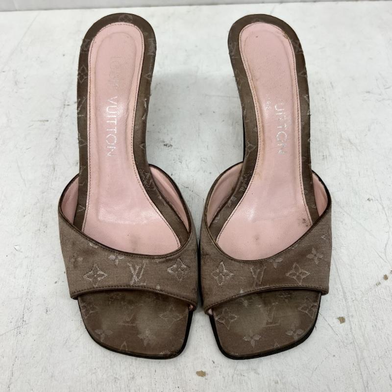 ルイヴィトン LOUIS VUITTON ミュール ミュール モノグラム サテン ミュール サンダル size35 1/2 - レディース USED 古着 中古 50168509