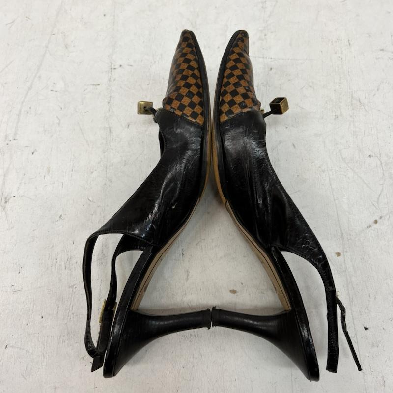 ルイヴィトン LOUIS VUITTON パンプス パンプス ダミエ バック ストラップ パンプス size35 1/2 - レディース USED 古着 中古 50168510