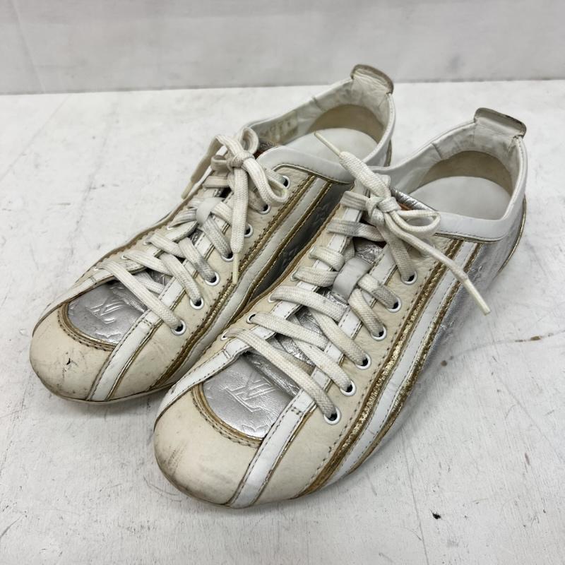 ルイヴィトン LOUIS VUITTON スニーカー スニーカー モノグラム スニーカー size35 1/2 - 白 / ホワイト / white X 銀 / シルバー / silver color レディース USED 古着 中古 50168511