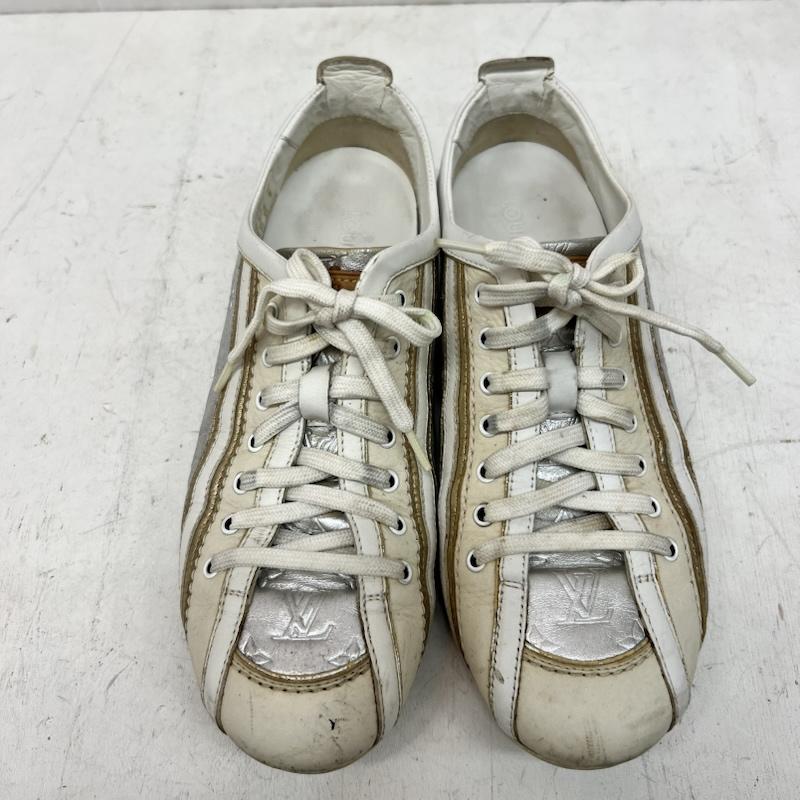 ルイヴィトン LOUIS VUITTON スニーカー スニーカー モノグラム スニーカー size35 1/2 - 白 / ホワイト / white X 銀 / シルバー / silver color レディース USED 古着 中古 50168511