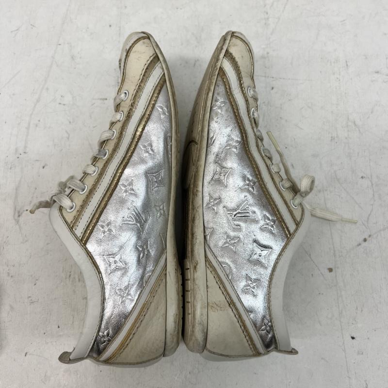 ルイヴィトン LOUIS VUITTON スニーカー スニーカー モノグラム スニーカー size35 1/2 - 白 / ホワイト / white X 銀 / シルバー / silver color レディース USED 古着 中古 50168511