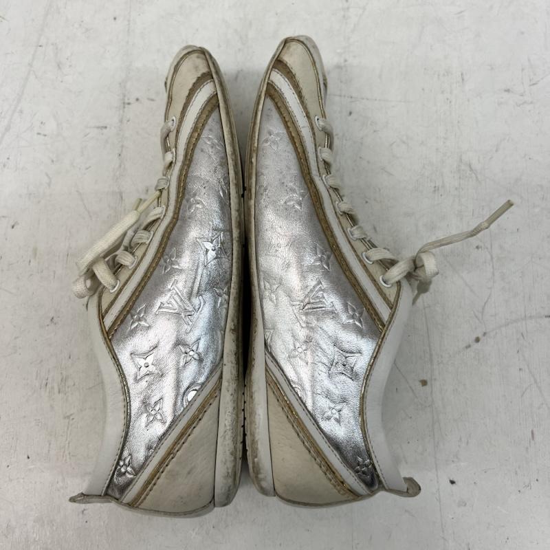 ルイヴィトン LOUIS VUITTON スニーカー スニーカー モノグラム スニーカー size35 1/2 - 白 / ホワイト / white X 銀 / シルバー / silver color レディース USED 古着 中古 50168511