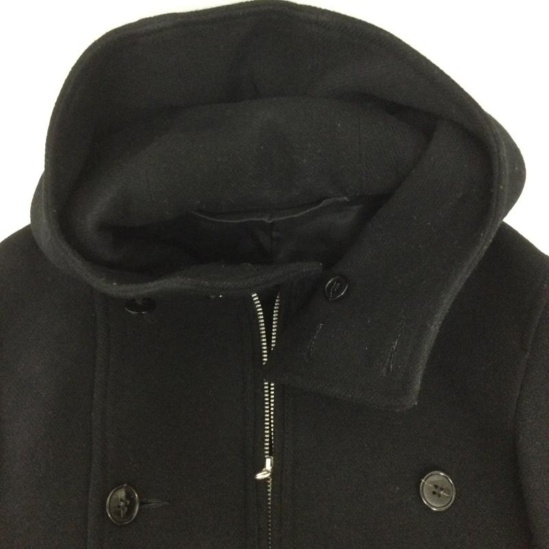 カバンドズッカ CABANE de ZUCCa コート コート一般 CABANE de ZUCCa 本人期　コート　S　ウール ブラック CZ84FA680 S 無地 黒 / ブラック / black レディース USED 古着 中古 50168513