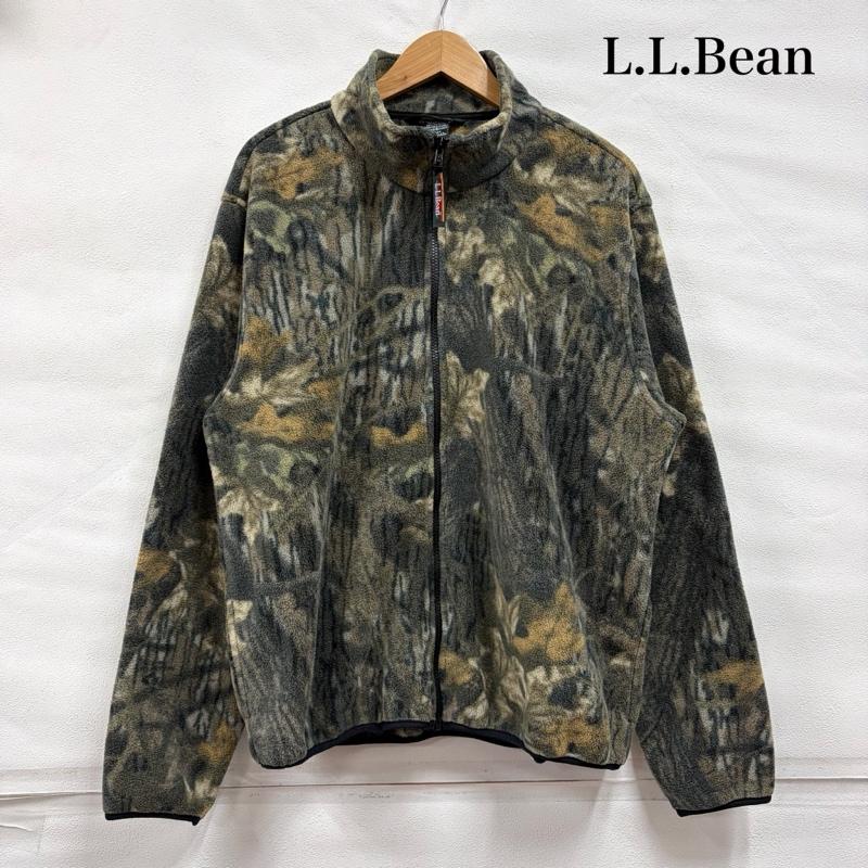 エルエルビーン L.L.Bean ジャケット、上着 ジャンパー、ブルゾン 90s リアルツリー カモフラ 迷彩 フリース ジップアップ ブルゾン ジャケット ヴィンテージ USA製 三角タグ M カモフラージュ柄・迷彩 カーキ / カーキ / khaki X ベージュ / ベージュ / beige X 茶 / ブラウン / brown メンズ USED 古着 中古 50168516