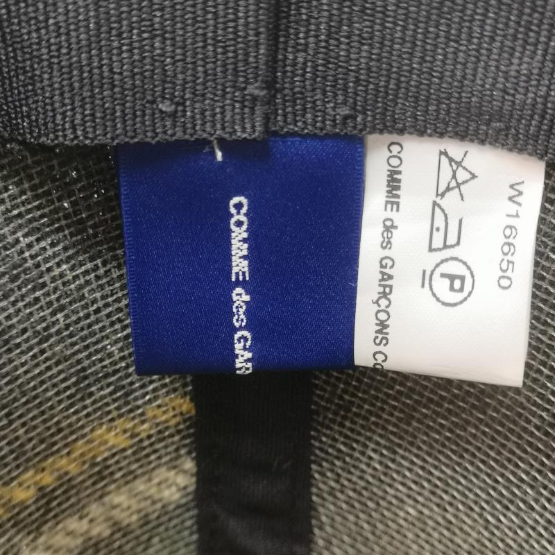 コムデギャルソンシャツ COMME des GARCONS SHIRT 帽子 ハット W16650 2016AW タータンチェック柄 ウール 中折れハット フランス製 Lサイズ - 緑 / グリーン / green メンズ USED 古着 中古 50168517