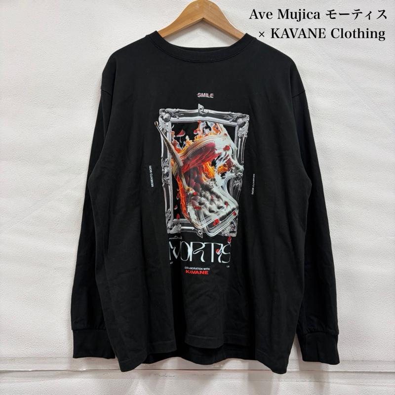 古着 USED Tシャツ 長袖 BanG Dream Ave Mujica バンドリ モーティス KAVANE GEKIROCK コラボ 限定 ロング 長袖 Tシャツ ロゴ プリント L ロゴ、文字 X プリント 黒 / ブラック / black X 白 / ホワイト / white X 赤 / レッド / red メンズ USED 古着 中古 50168519
