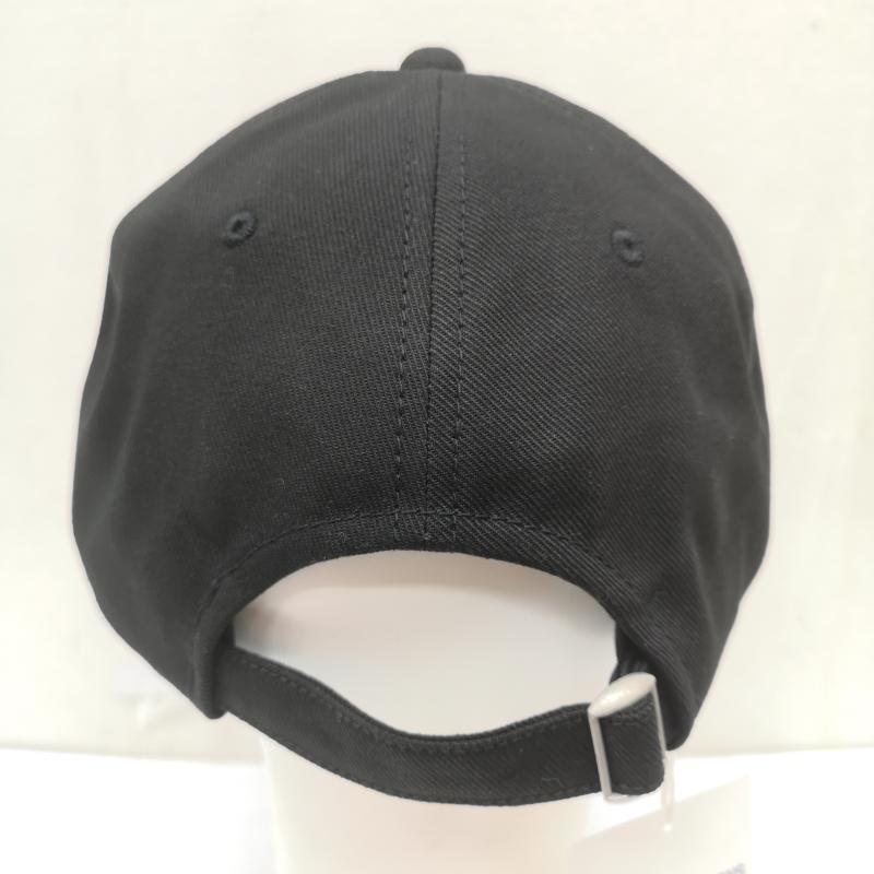 コムデギャルソンオム COMME des GARCONS HOMME 帽子 キャップ HN-K601-051-1-1 刺繍ロゴ バックストラップ コットンサージ キャップ 黒 / ブラック / black メンズ USED 古着 中古 50168520