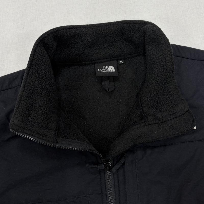 ザノースフェイス THE NORTH FACE ジャケット、上着 ジャンパー、ブルゾン DENALI JACKET デナリジャケット フリース ジップアップ ブルゾン ロゴ 刺繍 NA71831 M ワンポイント X ロゴ、文字 X 刺繍 黒 / ブラック / black X 白 / ホワイト / white メンズ USED 古着 中古 50168522