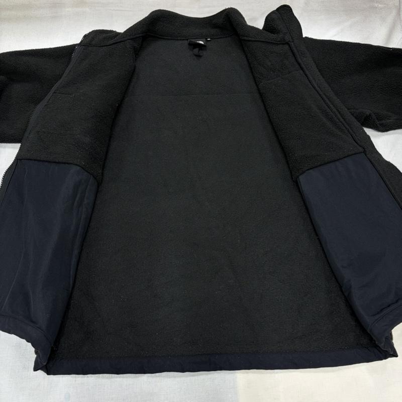 ザノースフェイス THE NORTH FACE ジャケット、上着 ジャンパー、ブルゾン DENALI JACKET デナリジャケット フリース ジップアップ ブルゾン ロゴ 刺繍 NA71831 M ワンポイント X ロゴ、文字 X 刺繍 黒 / ブラック / black X 白 / ホワイト / white メンズ USED 古着 中古 50168522