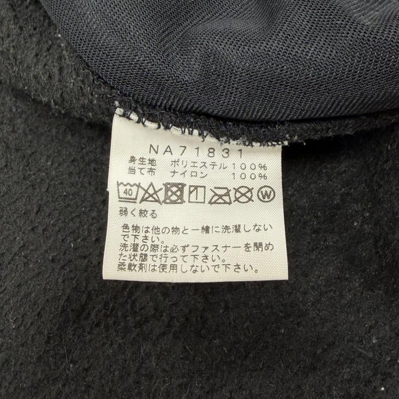 ザノースフェイス THE NORTH FACE ジャケット、上着 ジャンパー、ブルゾン DENALI JACKET デナリジャケット フリース ジップアップ ブルゾン ロゴ 刺繍 NA71831 M ワンポイント X ロゴ、文字 X 刺繍 黒 / ブラック / black X 白 / ホワイト / white メンズ USED 古着 中古 50168522