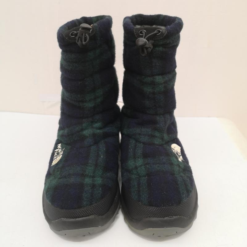 ザノースフェイス THE NORTH FACE ブーツ 一般 NF70987 Nuptse Wool Bootie ヌプシ ウール ブーティー スノーブーツ 26.0cm 緑 / グリーン / green メンズ USED 古着 中古 50168525
