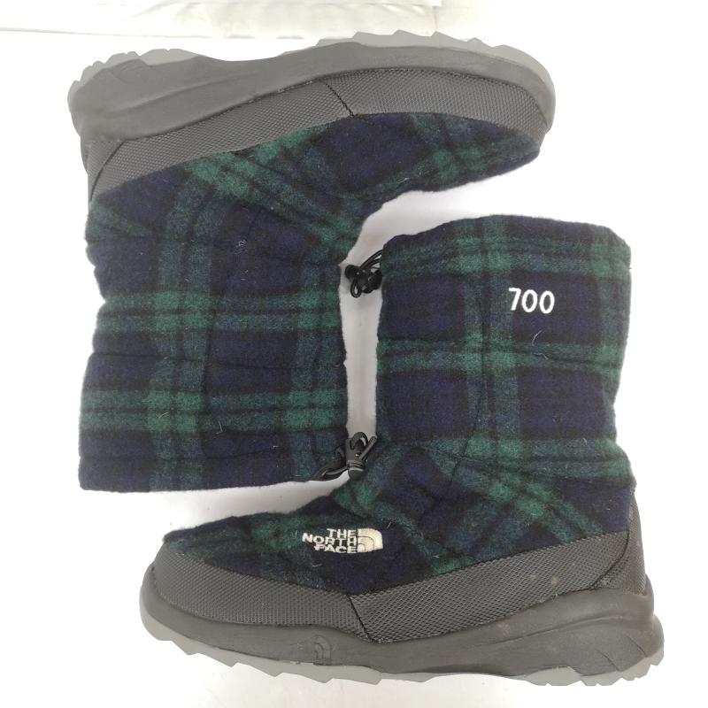ザノースフェイス THE NORTH FACE ブーツ 一般 NF70987 Nuptse Wool Bootie ヌプシ ウール ブーティー スノーブーツ 26.0cm 緑 / グリーン / green メンズ USED 古着 中古 50168525