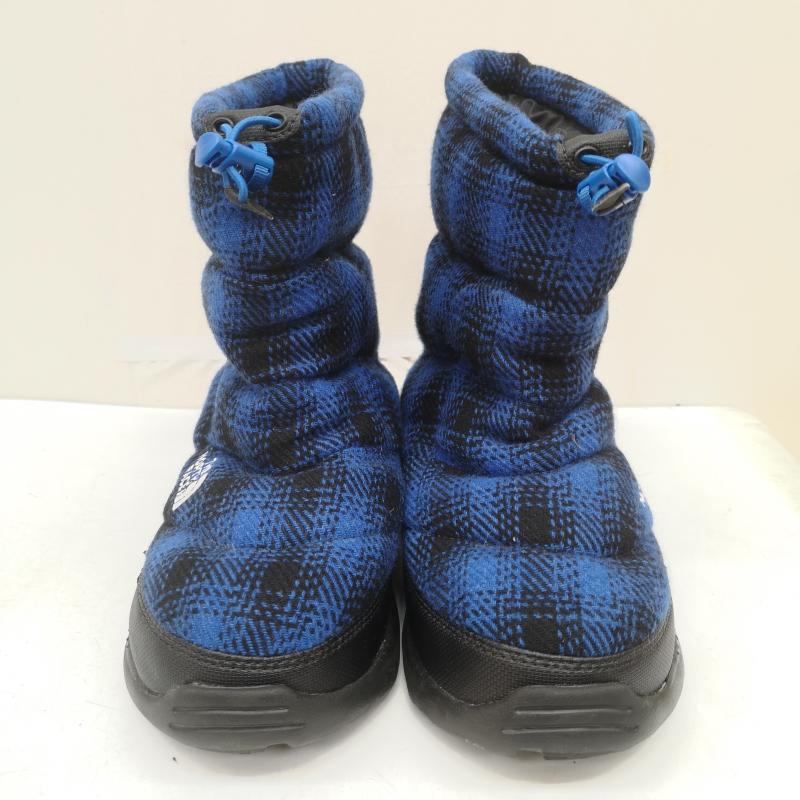 ザノースフェイス THE NORTH FACE ブーツ 一般 NF70078 Nuptse Wool Bootie ヌプシ ウール ブーティー スノーブーツ 26.0cm 青 / ブルー / blue メンズ USED 古着 中古 50168526
