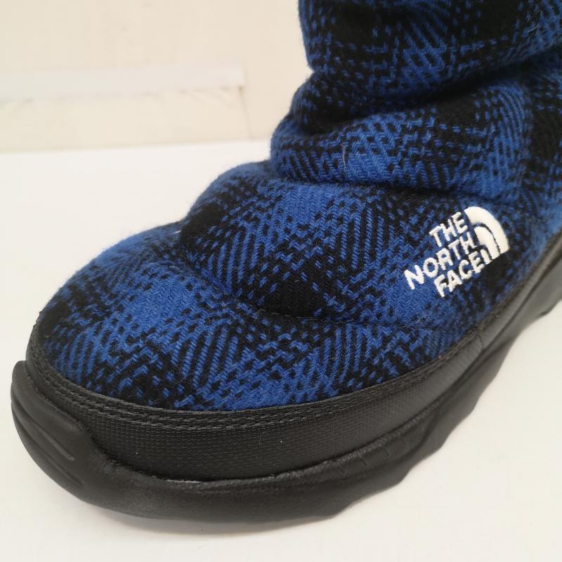 ザノースフェイス THE NORTH FACE ブーツ 一般 NF70078 Nuptse Wool Bootie ヌプシ ウール ブーティー スノーブーツ 26.0cm 青 / ブルー / blue メンズ USED 古着 中古 50168526