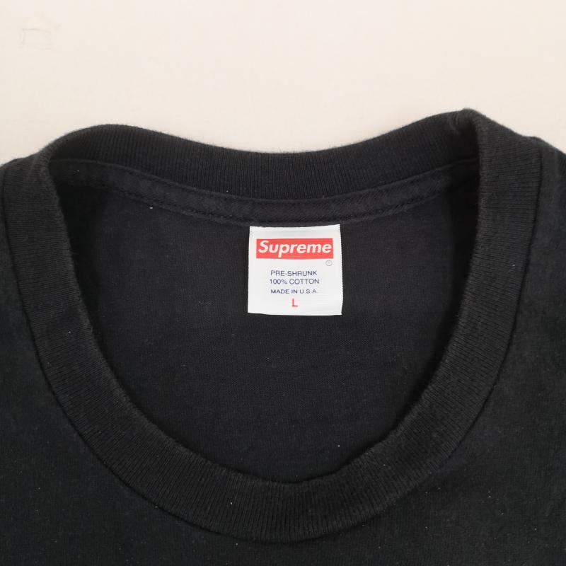シュプリーム Supreme Tシャツ 半袖 USA製 23FW デビッドラシャペル David LaChapelle 半袖 Tシャツ S/S TEE L 黒 / ブラック / black メンズ USED 古着 中古 50168528