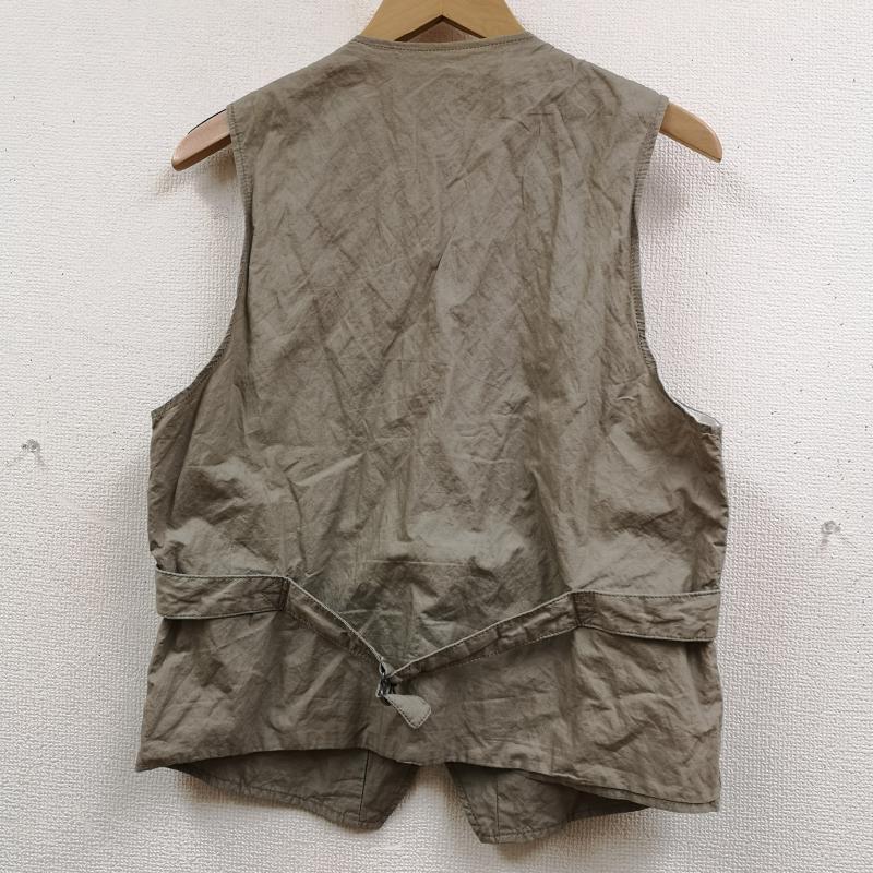 エンジニアードガーメンツ Engineered Garments ベスト ベスト USA製 ショールカラー ミリタリー ワーク ベスト S ベージュ / ベージュ / beige メンズ USED 古着 中古 50168529