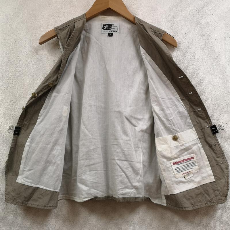 エンジニアードガーメンツ Engineered Garments ベスト ベスト USA製 ショールカラー ミリタリー ワーク ベスト S ベージュ / ベージュ / beige メンズ USED 古着 中古 50168529