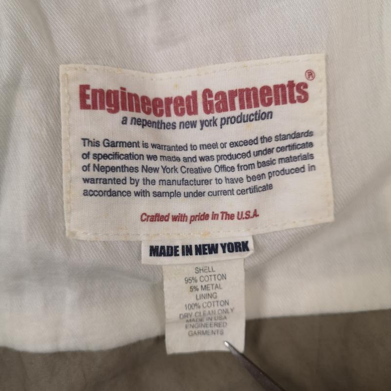 エンジニアードガーメンツ Engineered Garments ベスト ベスト USA製 ショールカラー ミリタリー ワーク ベスト S ベージュ / ベージュ / beige メンズ USED 古着 中古 50168529
