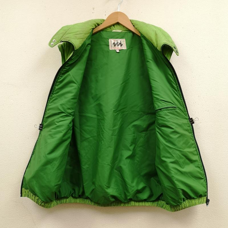 古着 USED ジャケット、上着 ジャンパー、ブルゾン Kawasaki 80s ベルギー製 2WAY スキー レーシング ジャケット L 緑 / グリーン / green X 薄緑 / ライトグリーン / メンズ USED 古着 中古 50168532