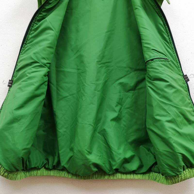 古着 USED ジャケット、上着 ジャンパー、ブルゾン Kawasaki 80s ベルギー製 2WAY スキー レーシング ジャケット L 緑 / グリーン / green X 薄緑 / ライトグリーン / メンズ USED 古着 中古 50168532